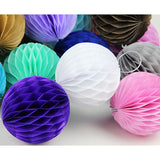 Small Decorative Tissue Paper Honeycomb Ball Hanging Decorative Ball
