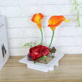 Wall Decoration Artificial Flowers Simulation Bonsai Decor Faux Plant Hanging Decoration