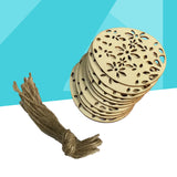 10pcs Wooden Easter Decoration