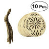 10pcs Wooden Easter Decoration