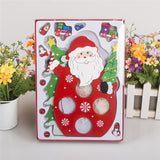 Christmas Decorative Wooden Mini Christmas Santa Claus Desktop Decoration