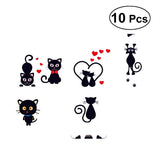 Cartoon Cute Cat Switch Sticker Switch Decor Decals Family