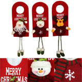 Decorative Door Hanger Hook Sign Santa Claus Design Hanging Door Ornaments Decoration