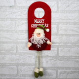 Decorative Door Hanger Hook Sign Santa Claus Design Hanging Door Ornaments Decoration