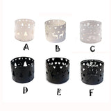 Hollow Candle Holder Candlestick Creative Christmas Decor Party Decoration