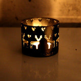 Hollow Candle Holder Candlestick Creative Christmas Decor Party Decoration