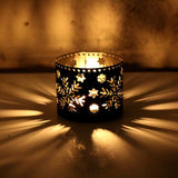 Hollow Candle Holder Candlestick Creative Christmas Decor Party Decoration