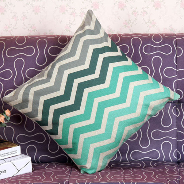 New Wave shape geometric cushion covers decorative pillows home decor