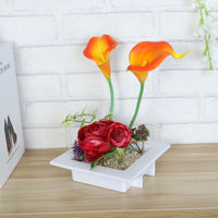 Wall Decoration Artificial Flowers Simulation Bonsai Decor Faux Plant Hanging Decoration