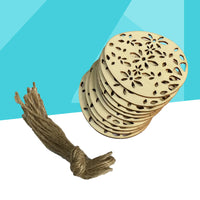 10pcs Wooden Easter Decoration