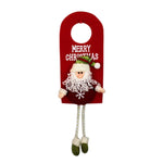 Decorative Door Hanger Hook Sign Santa Claus Design Hanging Door Ornaments Decoration