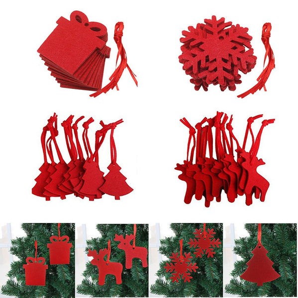 Red Pendant Christmas Decoration Children'S Home Decoration Gift