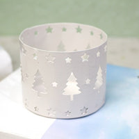 Hollow Candle Holder Candlestick Creative Christmas Decor Party Decoration
